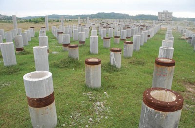 Guang Lian steel project treats water in Quang Ngai province (Photo: SGGP) Guang Lian steel project treats water in Quang Ngai province (Photo: SGGP)